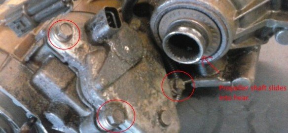 How To Align Transfer Case Motor