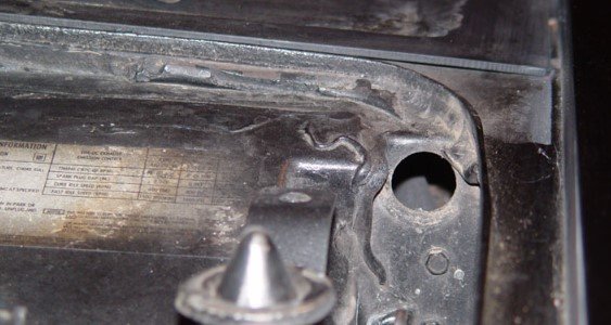 What is a stretched hood release cable