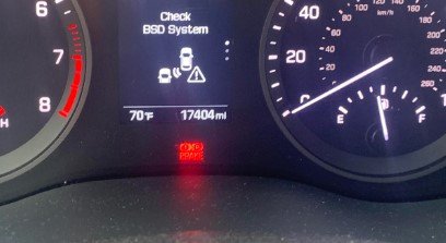 Check BSD System on Hyundai Santa Fe 4 How the BSD system works