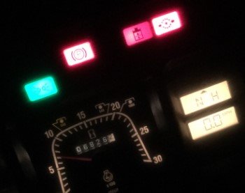 How to reset the Case Optum warning lights and symbols