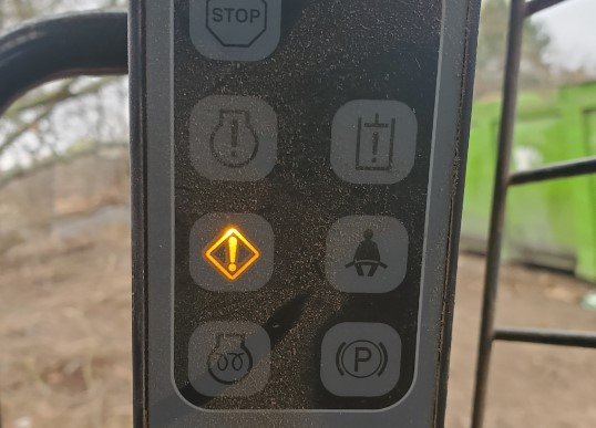 Hydraulic Oil Case Skid Steer Warning Lights