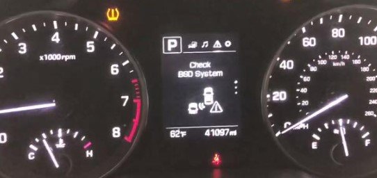 Check BSD System on Hyundai Santa Fe 3 What is Check BSD System on Hyundai Santa Fe mean