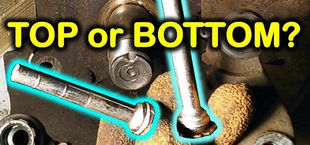 Which Brake Caliper Guide Pin Goes On Top