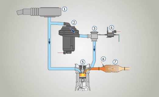 Secondary Air Injection System Air Flow/pressure Sensor Circuit Bank 1