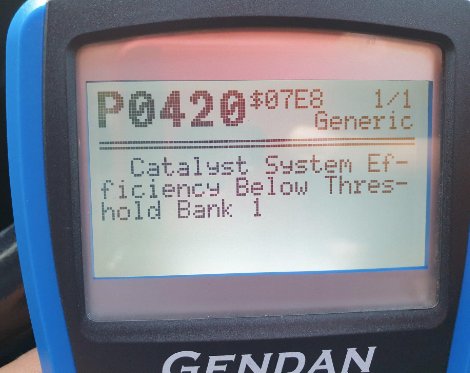 Ford Focus P0420 Code