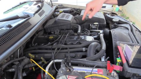 Locating the Ignition Distributor Engine Speed Sensor Location