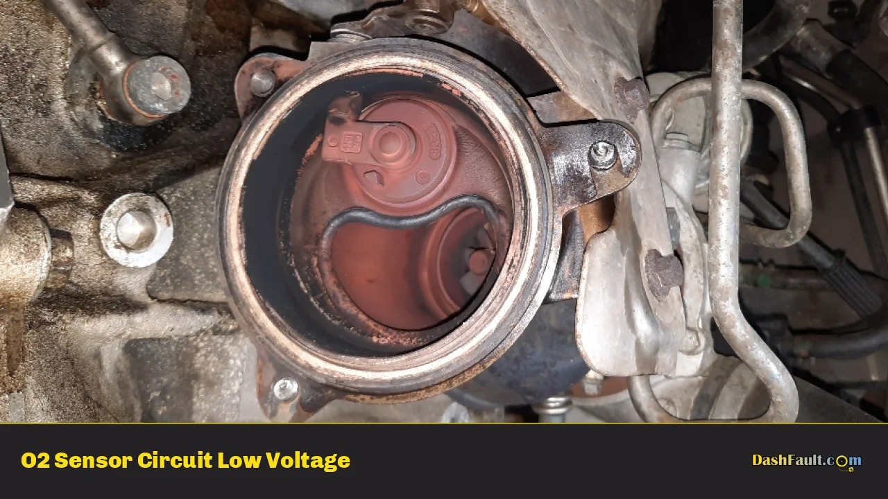 O2 Sensor Circuit Low Voltage