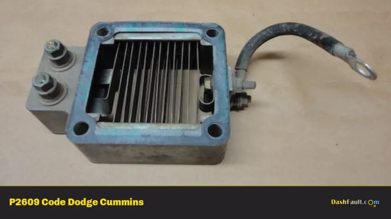 P2609 Code Dodge Cummins