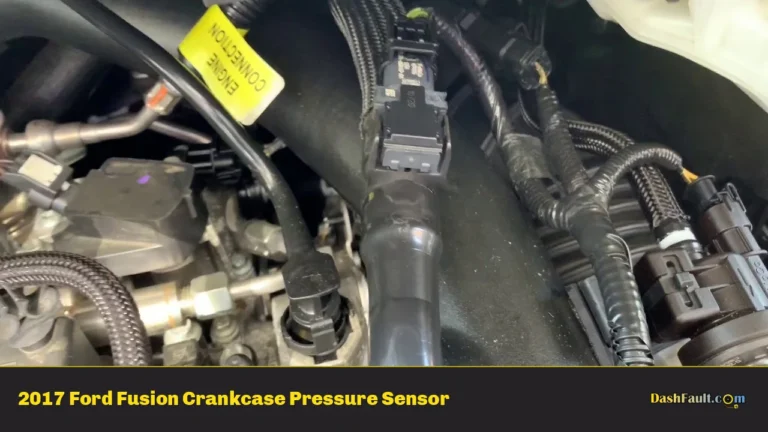 2017 Ford Fusion Crankcase Pressure Sensor