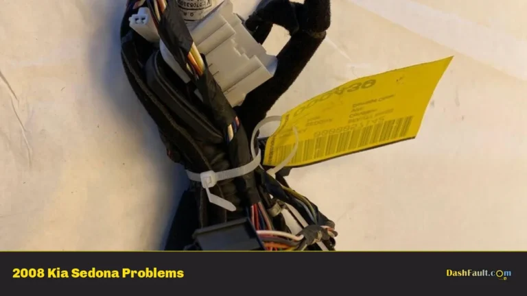 2008 Kia Sedona Problems
