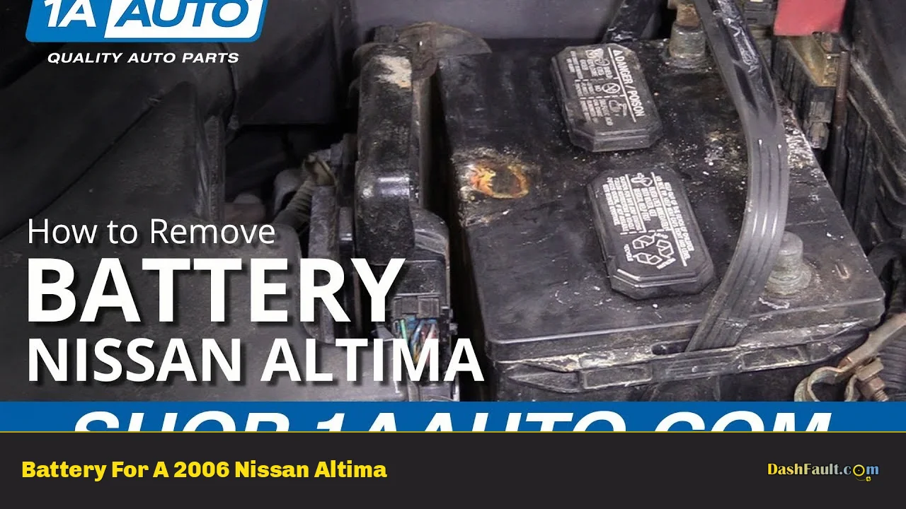 Battery For A 2006 Nissan Altima
