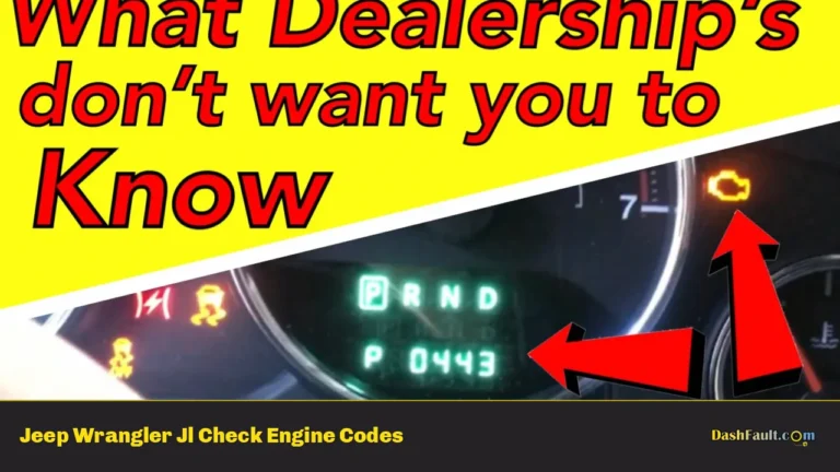Jeep Wrangler Jl Check Engine Codes