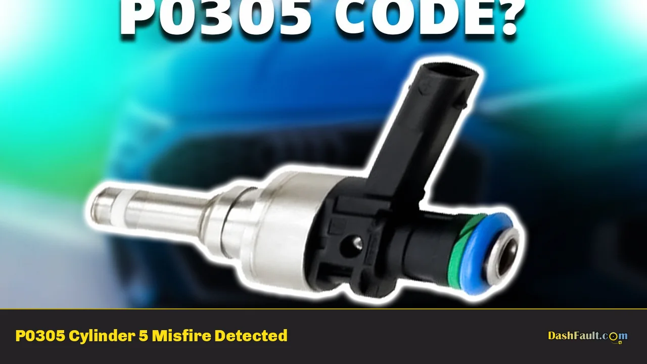 P0305 Cylinder 5 Misfire Detected