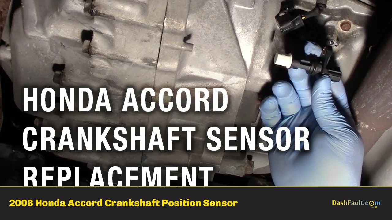 2008 Honda Accord Crankshaft Position Sensor